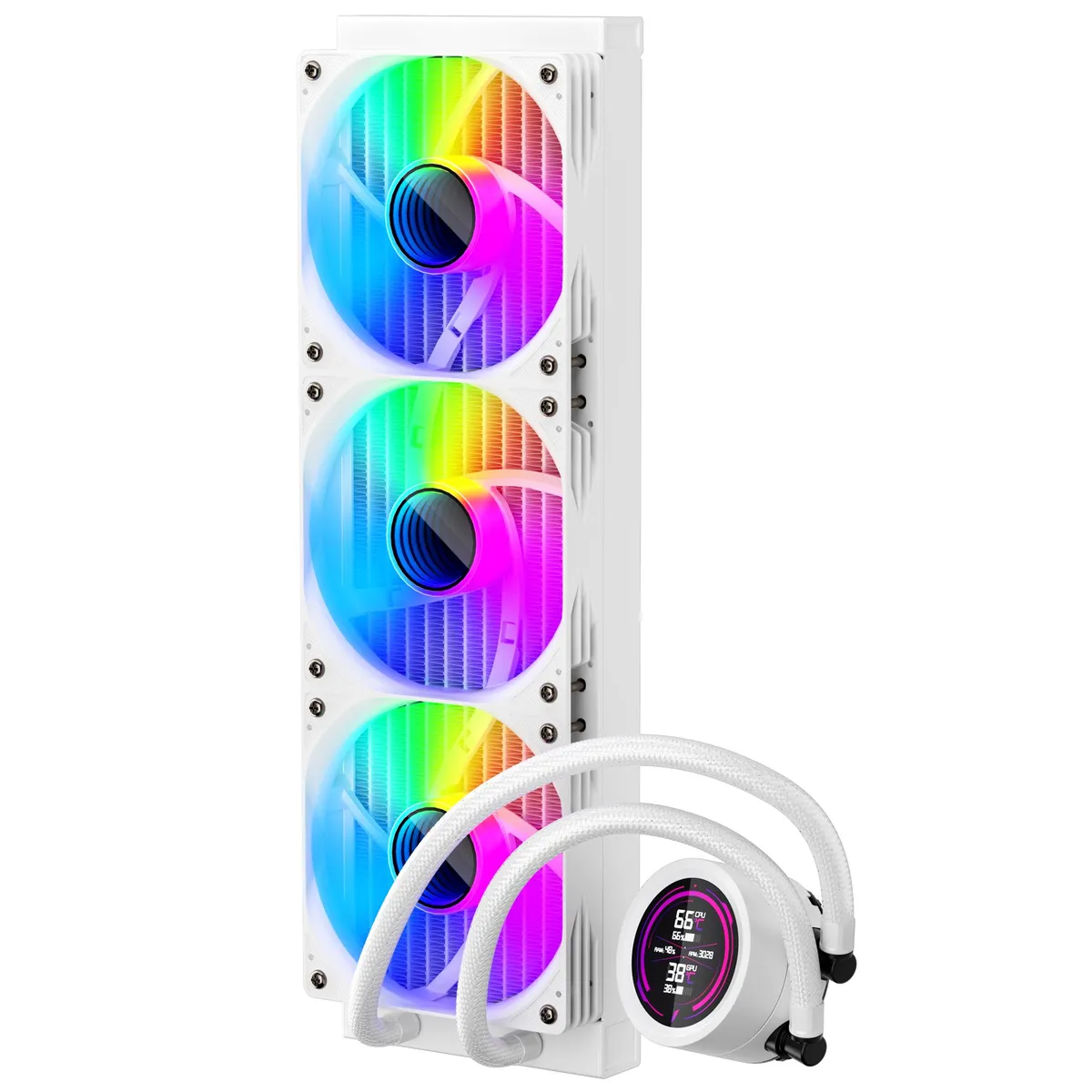 Система водяного охолодження 1stPlayer TS4-360 White - мініатюра 3