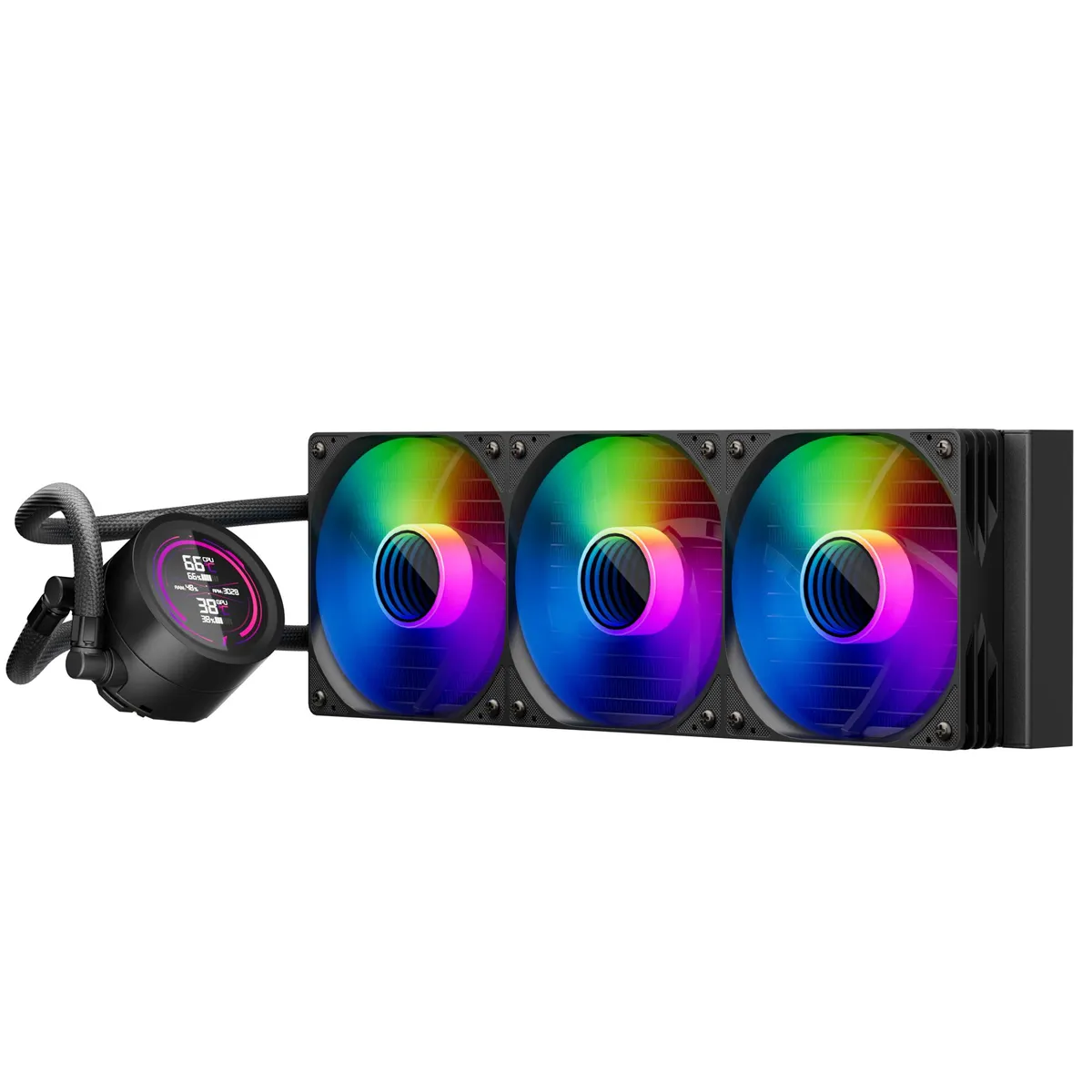 Система водяного охолодження 1stPlayer TS4-360 Black - мініатюра 5