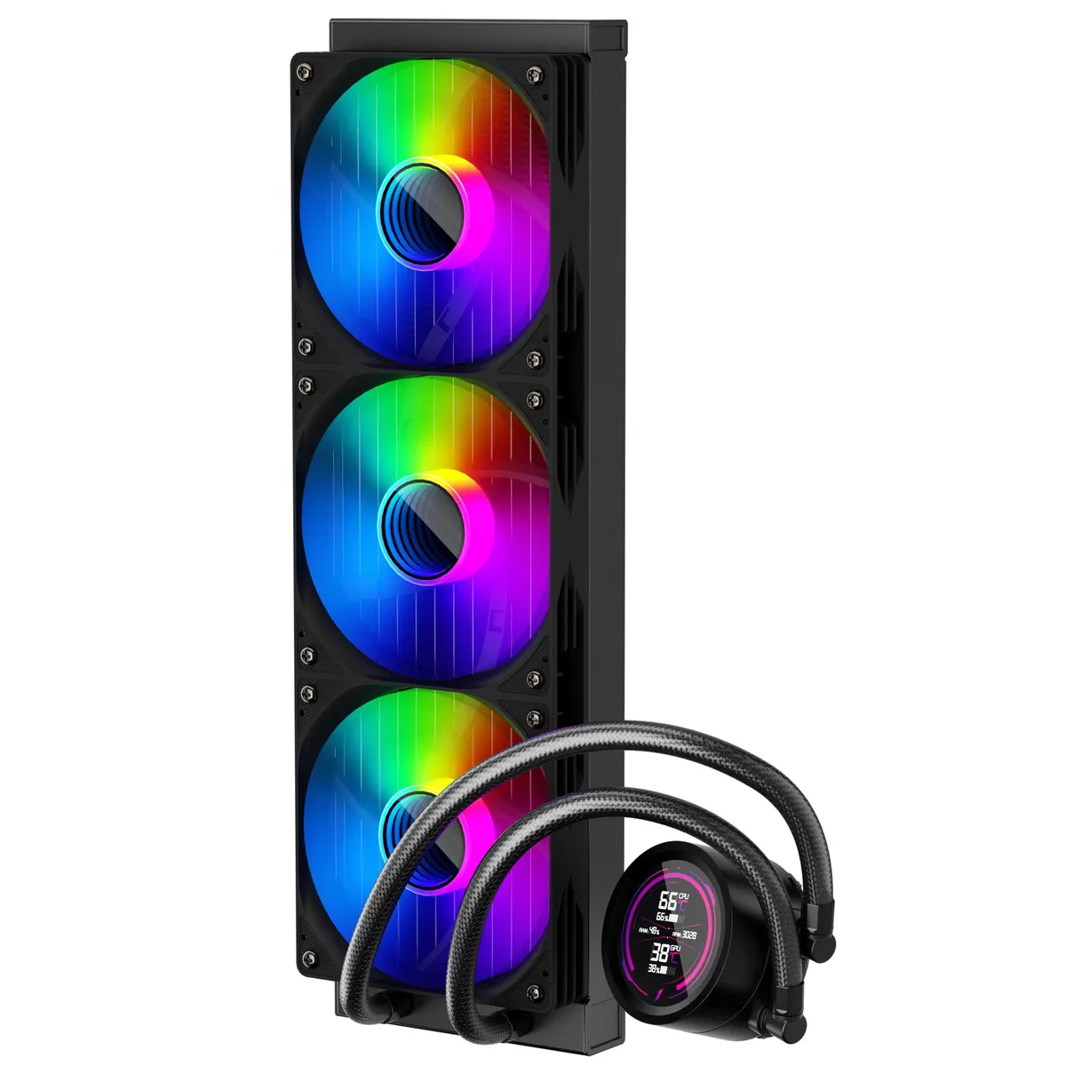 Система водяного охолодження 1stPlayer TS4-360 Black - мініатюра 6