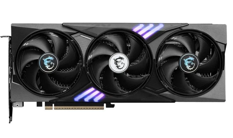 Відеокарта GF RTX 5060 Ti 16GB GDDR7 Gaming Trio OC MSI (GeForce RTX 5060 Ti 16G GAMING TRIO OC) - мініатюра 2
