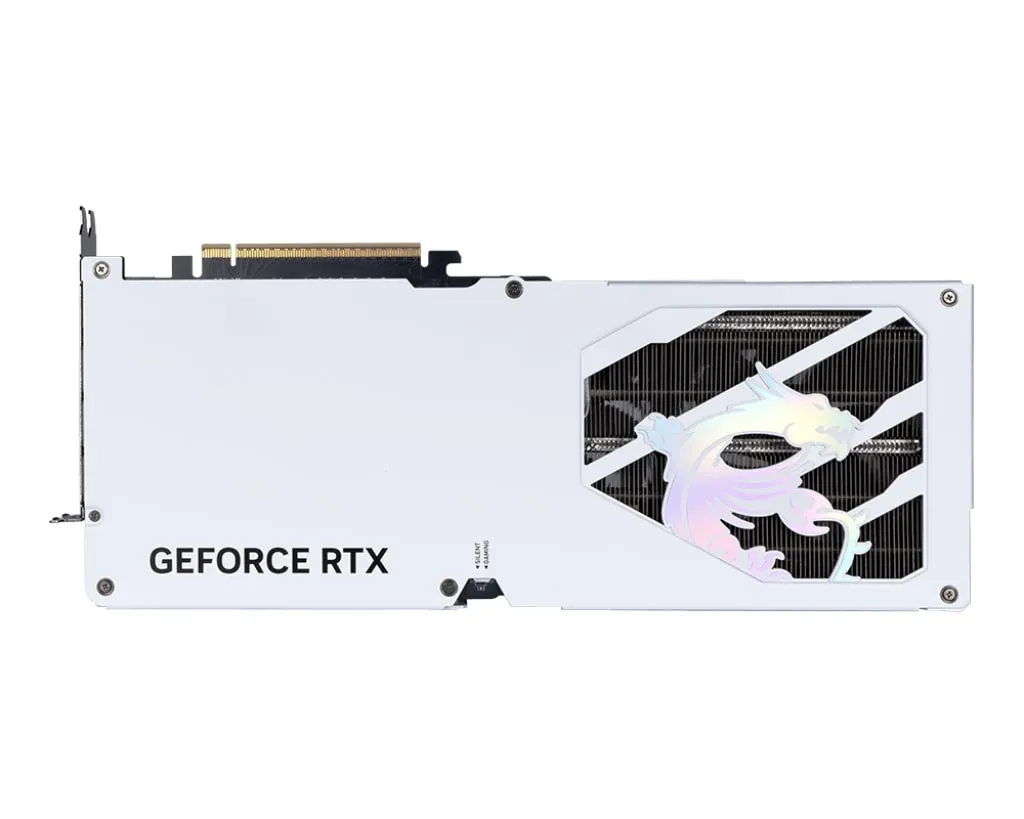 Відеокарта GF RTX 5070 Ti 16GB GDDR7 Gaming Trio OC White MSI (GeForce RTX 5070 Ti 16G GAMING TRIO OC WHITE) - мініатюра 4