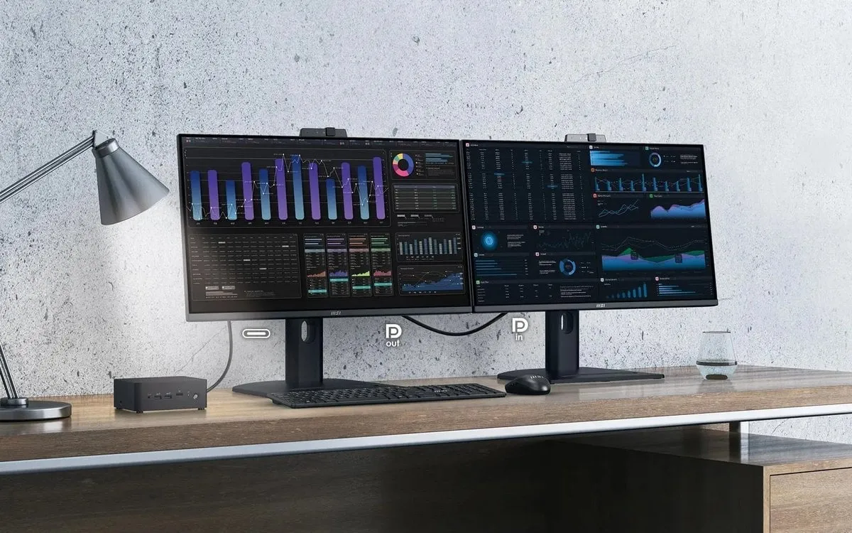 Монітор MSI 27" Pro MP275QPDG IPS Black 100Hz - мініатюра 7