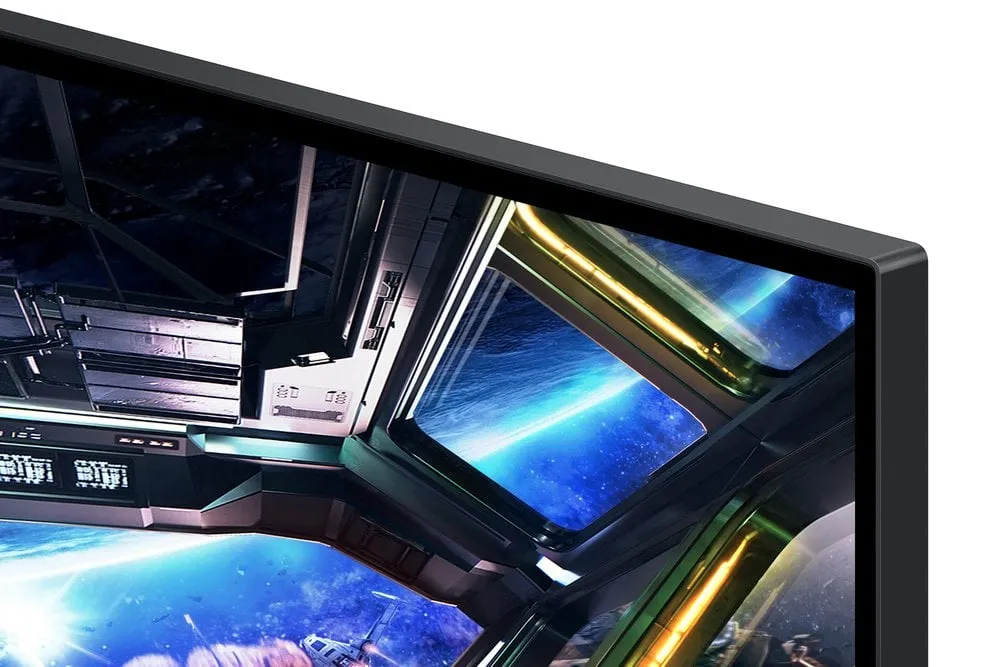 Монiтор Samsung 32" Odyssey G7 G70D (LS32DG700EIXUA) IPS Black 144Hz - мініатюра 14