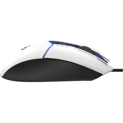Миша ігрова Bloody W95 Ultra, колір біло-чорний - мініатюра 7