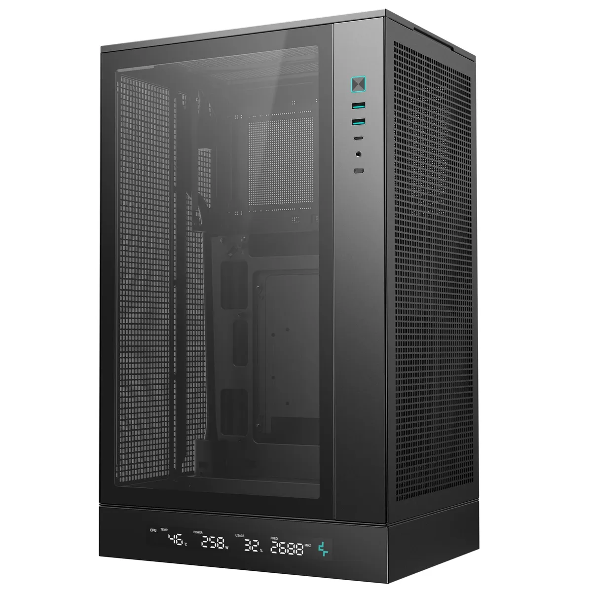 Корпус DeepCool CH270 Digital Black (R-CH270-BKNDM0-G-1) без БЖ - мініатюра 10