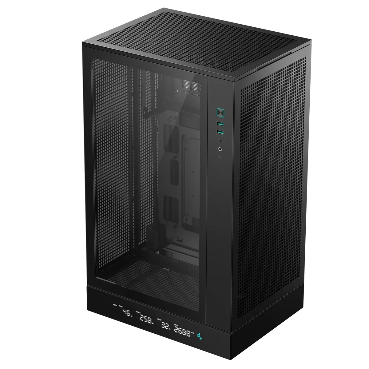 Корпус DeepCool CH270 Digital Black (R-CH270-BKNDM0-G-1) без БЖ - мініатюра 11