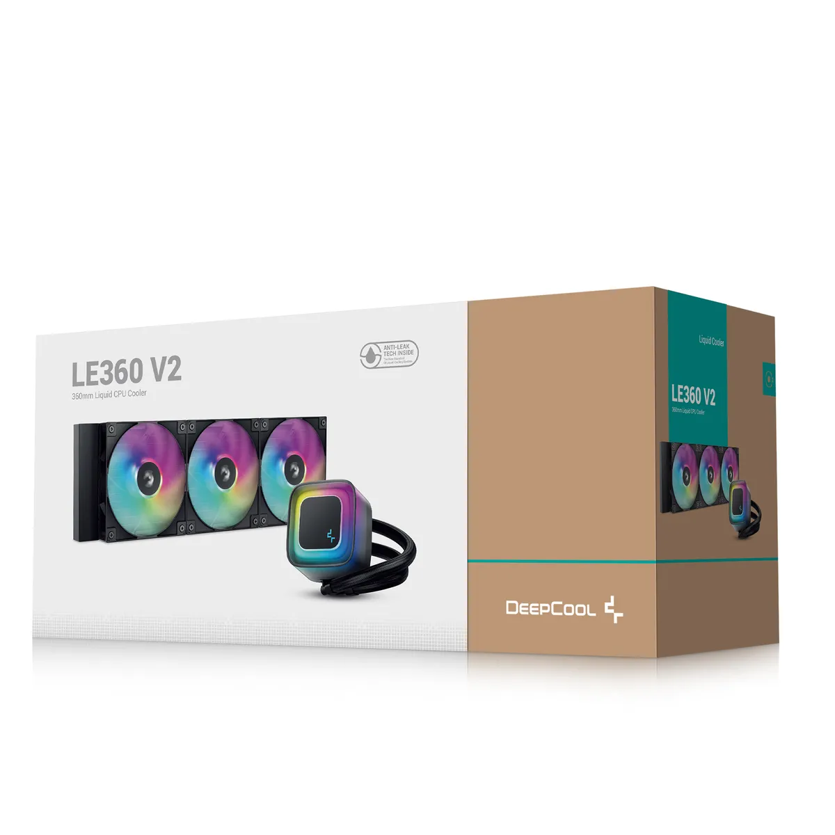 Система водяного охолодження DeepCool LE360 V2 (R-LE360-BKAMMC-G-2) - мініатюра 2