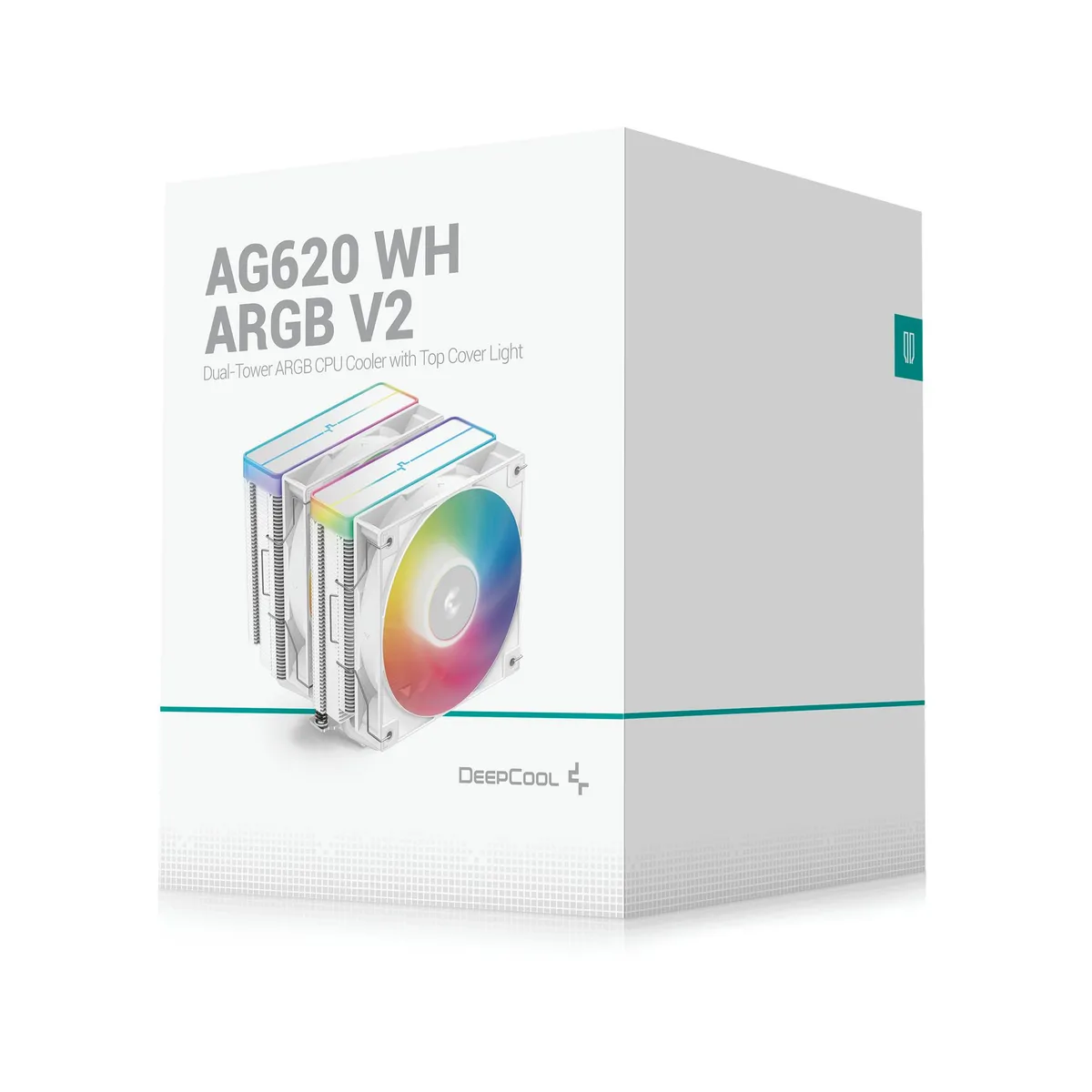 Кулер процесорний DeepCool AG620 WH ARGB V2 (R-AG620-WHAMMN-GJD) - мініатюра 2