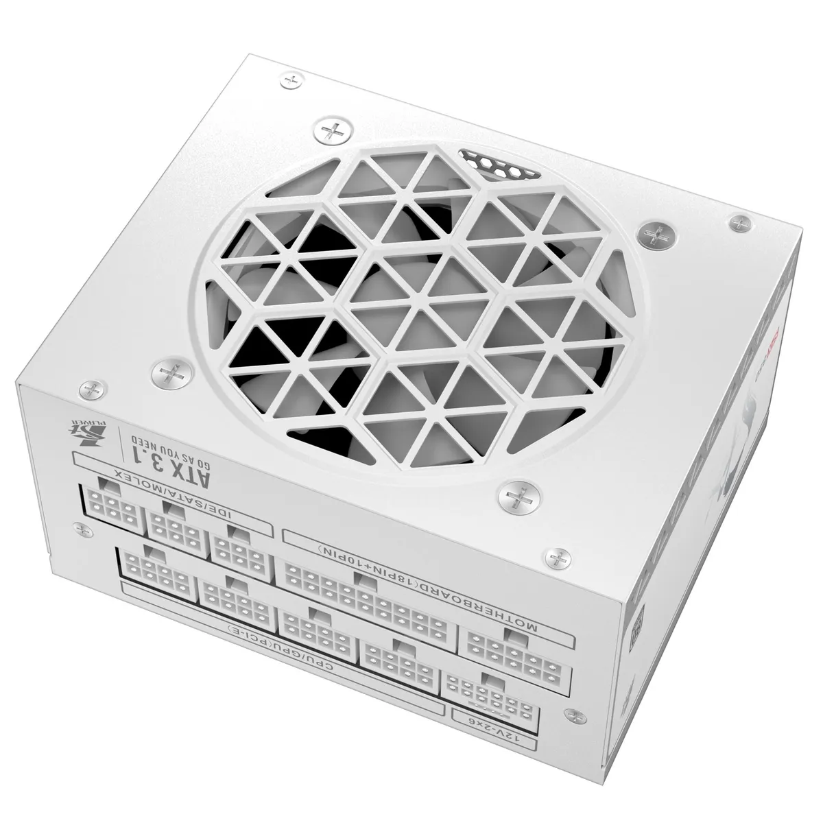 Блок живлення 1stPlayer PS-850SFX White (SFX-GLD-850-WH-EU) 850W - мініатюра 8