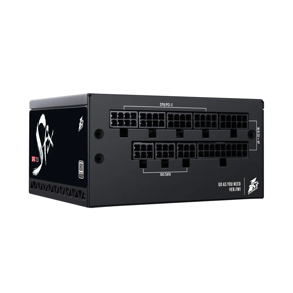 Блок живлення 1stPlayer PS-750SFX (SFX-PLT-750-BK-EU) 750W - мініатюра 7