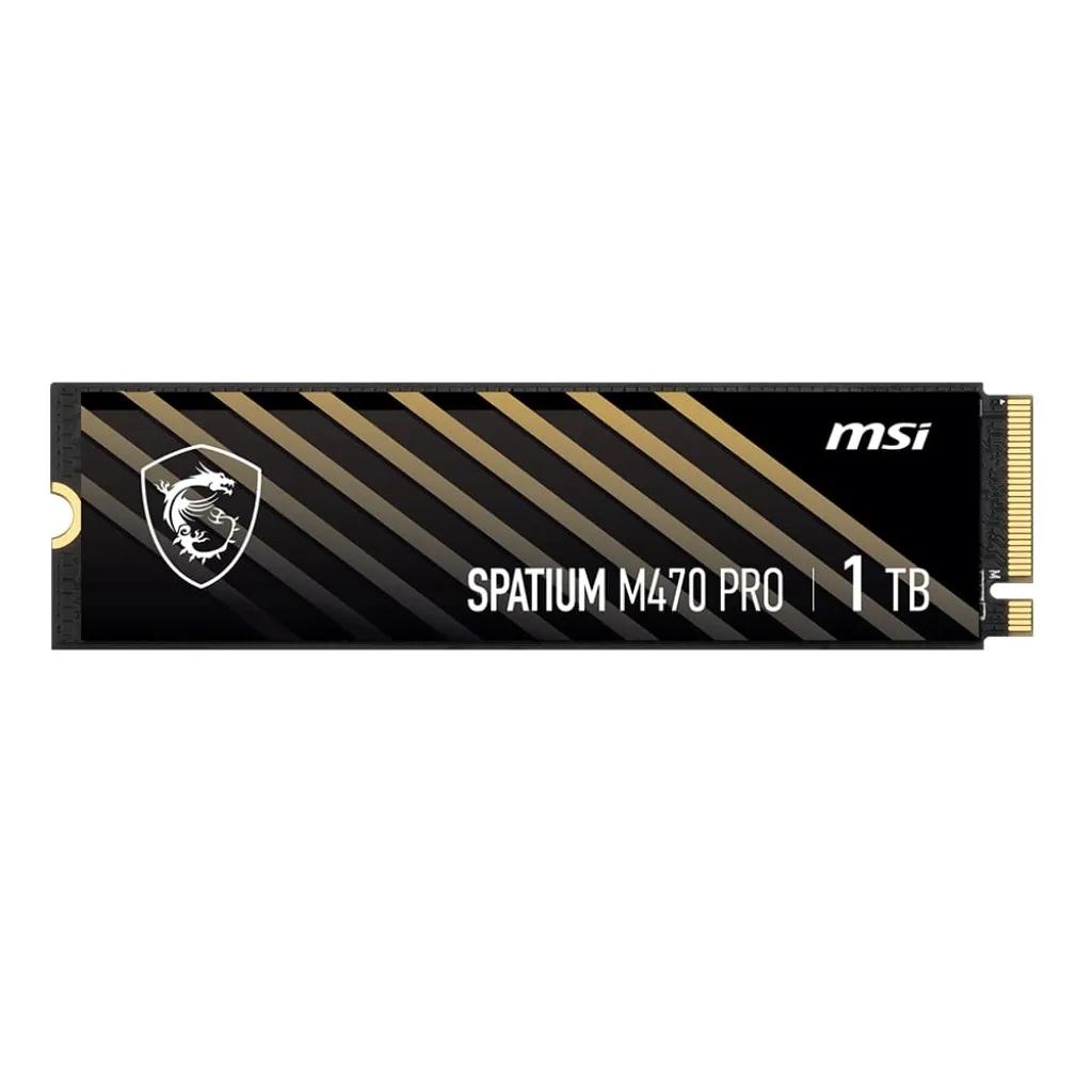 Накопичувач SSD 1TB MSI Spatium M470 Pro M.2 2280 PCIe 4.0 x4 NVMe 3D NAND TLC (S78-440L0J0-P83) - мініатюра 5