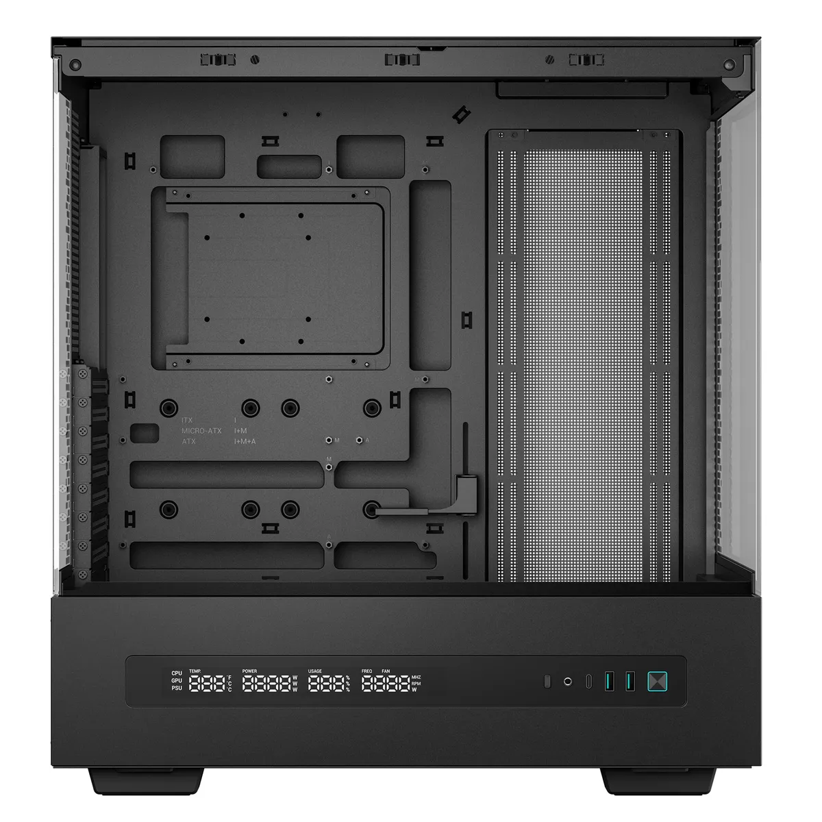 Корпус DeepCool CH690 Digital Black (R-CH690-BKNNA0D-G-1) без БЖ - мініатюра 13