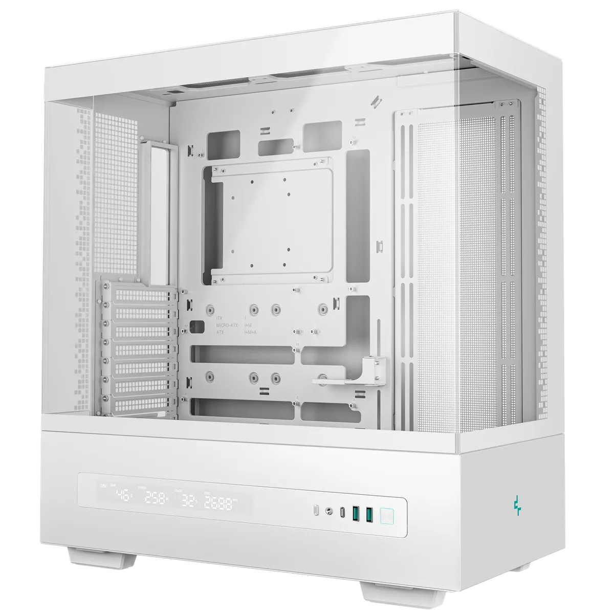 Корпус DeepCool CH690 Digital White (R-CH690-WHNNA0D-G-1) без БЖ - мініатюра 3