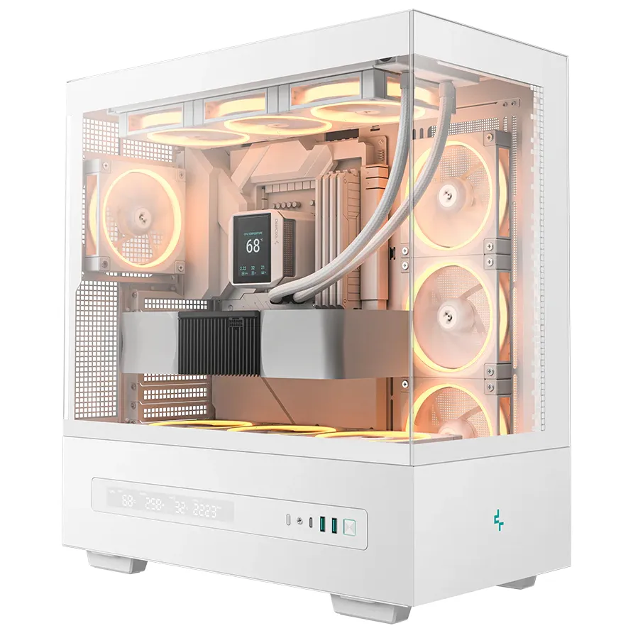 Корпус DeepCool CH690 Digital White (R-CH690-WHNNA0D-G-1) без БЖ - мініатюра 4