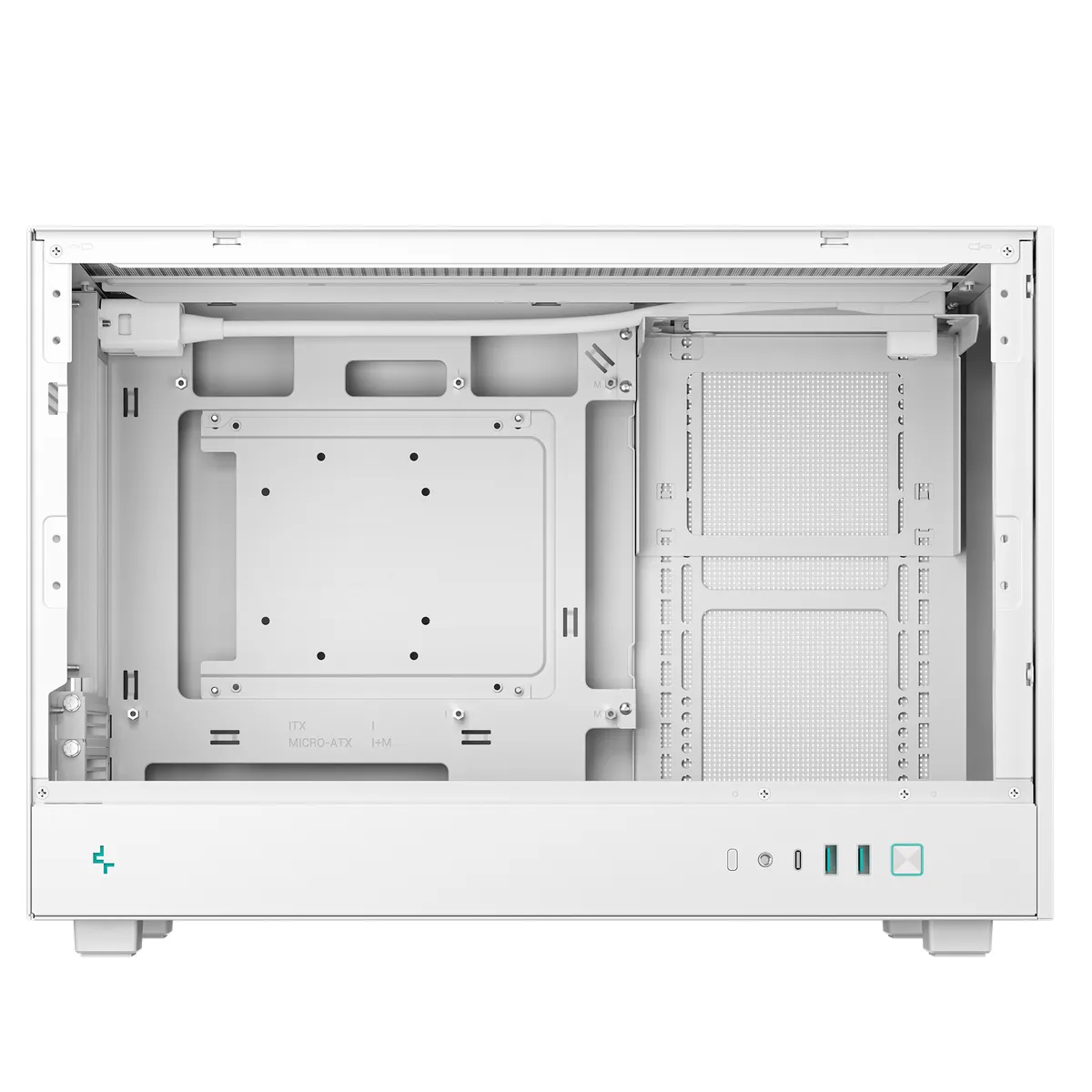 Корпус DeepCool CH260 White (R-CH260-WHNGM0-G-1) без БЖ - мініатюра 12