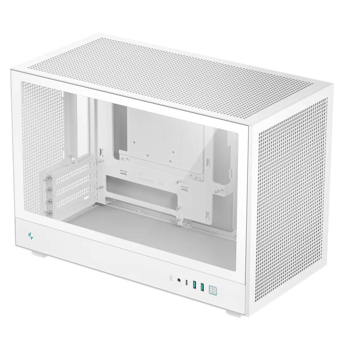 Корпус DeepCool CH260 White (R-CH260-WHNGM0-G-1) без БЖ - мініатюра 4
