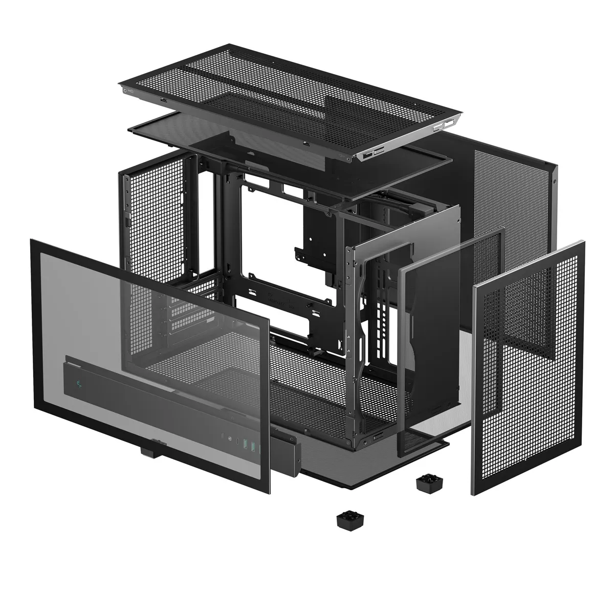 Корпус DeepCool CH260 Black (R-CH260-BKNGM0-G-1) без БЖ - мініатюра 6