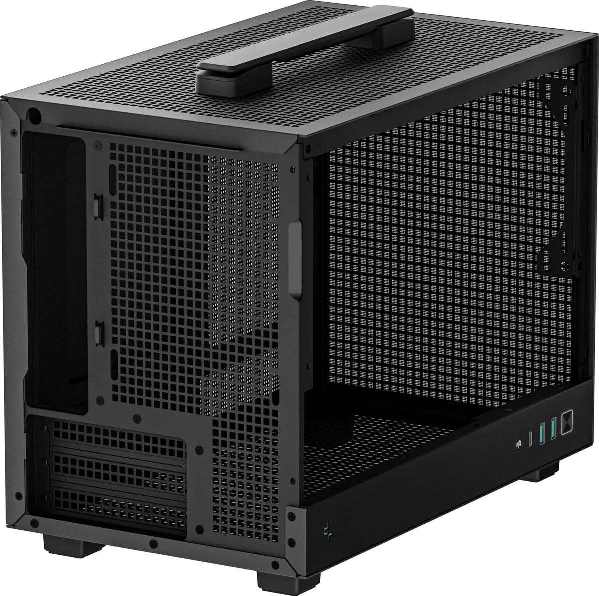 Корпус DeepCool CH160 Mesh Black (R-CH160-BKNMI0-G-1) без БЖ - мініатюра 6