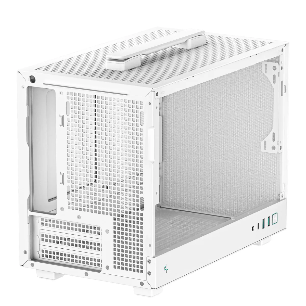 Корпус DeepCool CH160 Mesh White (R-CH160-WHNMI0-G-1) без БЖ - мініатюра 7
