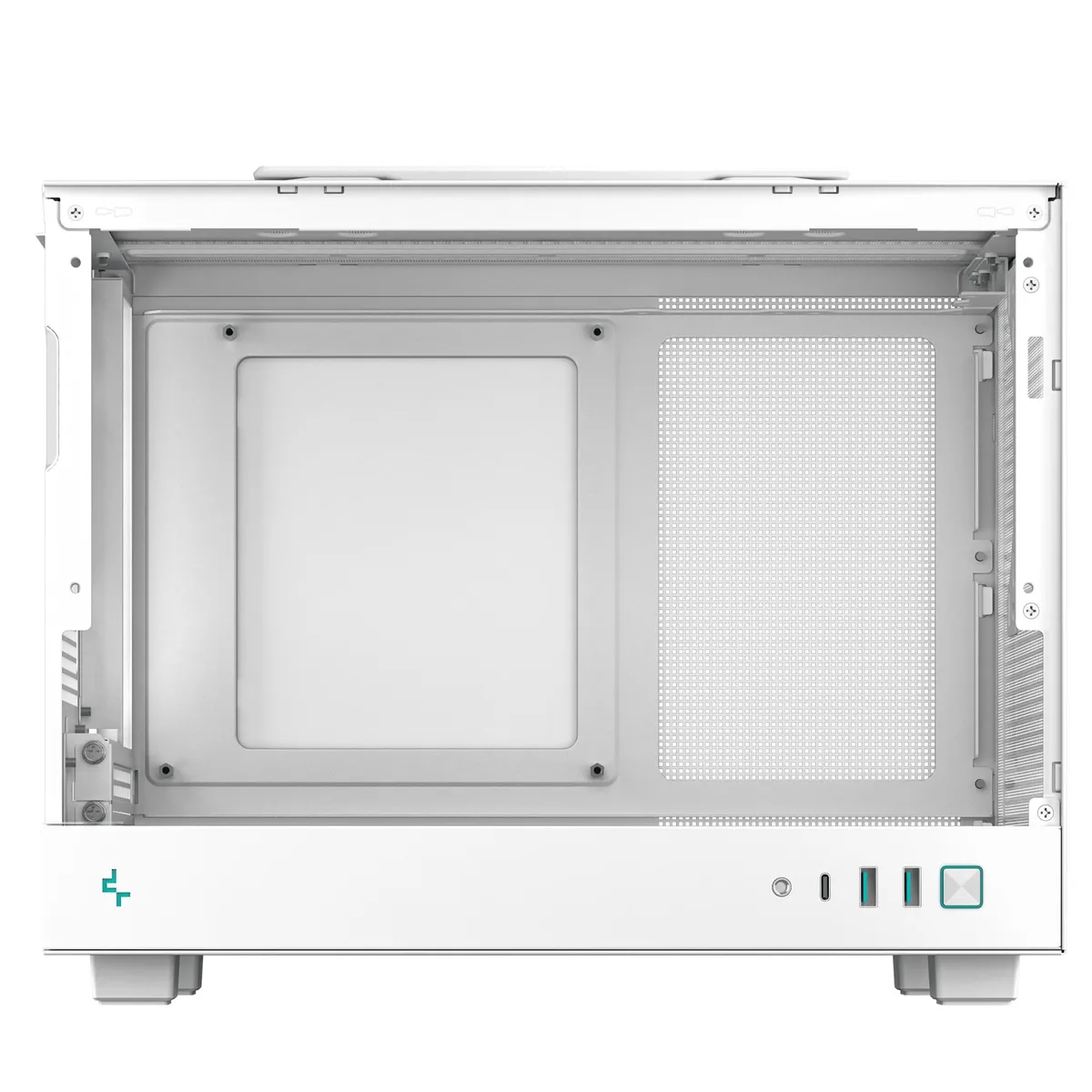 Корпус DeepCool CH160 Mesh White (R-CH160-WHNMI0-G-1) без БЖ - мініатюра 9