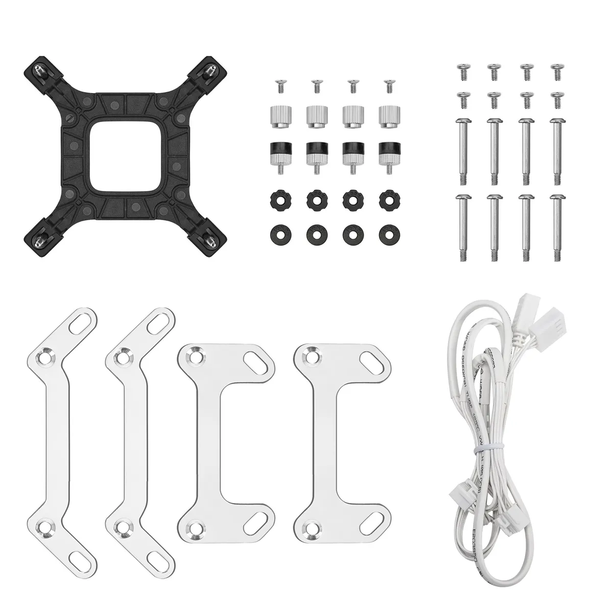 Система водяного охолодження DeepCool LQ240 White (R-LQ240-WHDSMC-G-1) - мініатюра 3