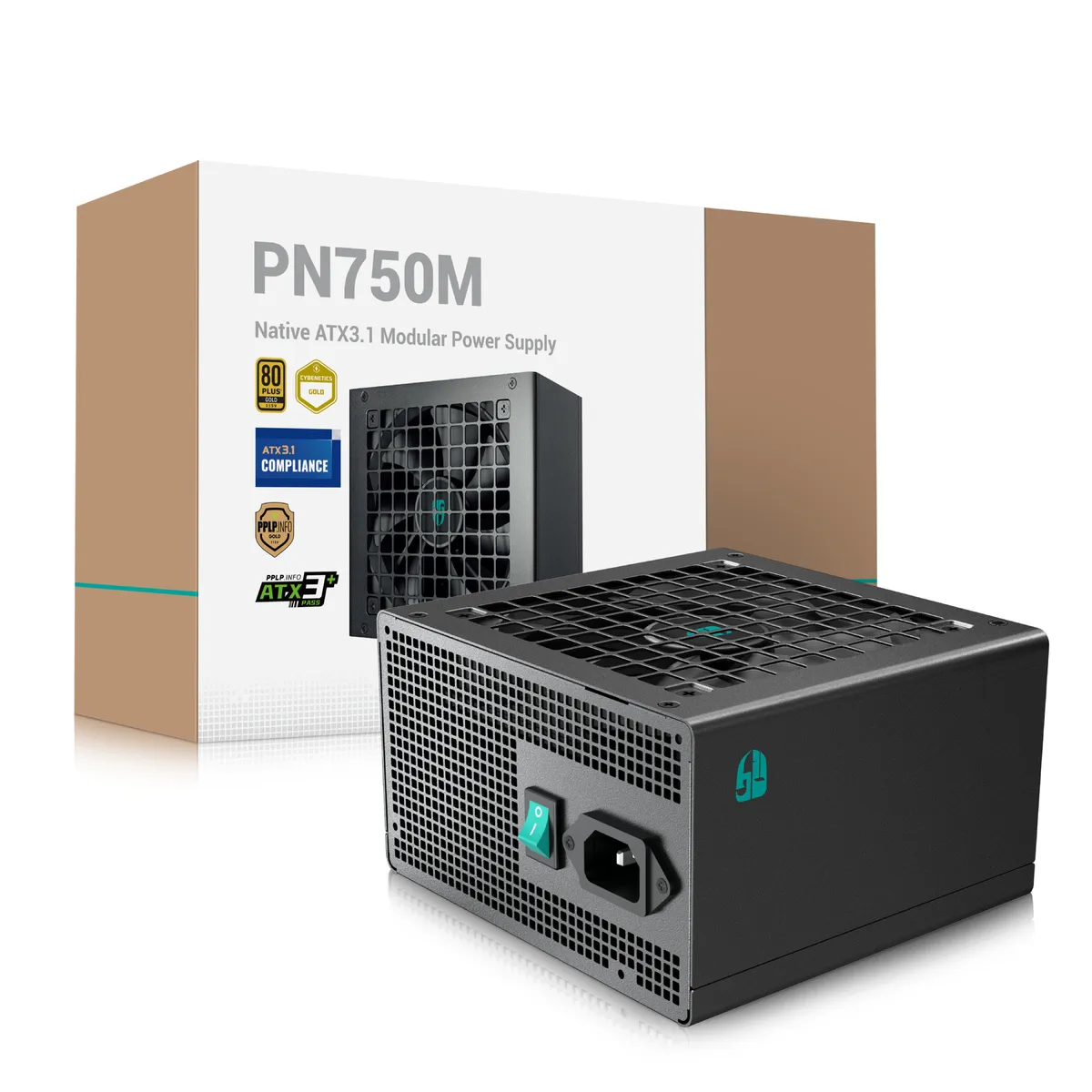 Блок живлення DeepCool GamerStorm PN750M (R-PN750M-FC0B-JGEU) 750W - мініатюра 2