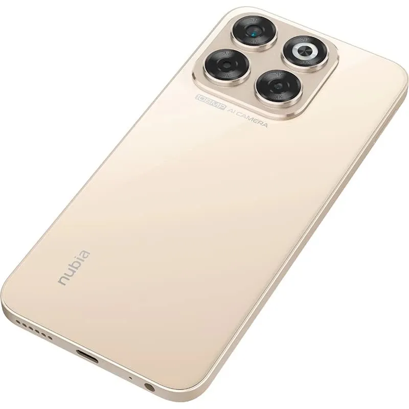 Смартфон ZTE Nubia V70 8/256GB Gold - мініатюра 13