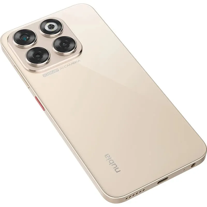 Смартфон ZTE Nubia V70 8/256GB Gold - мініатюра 8