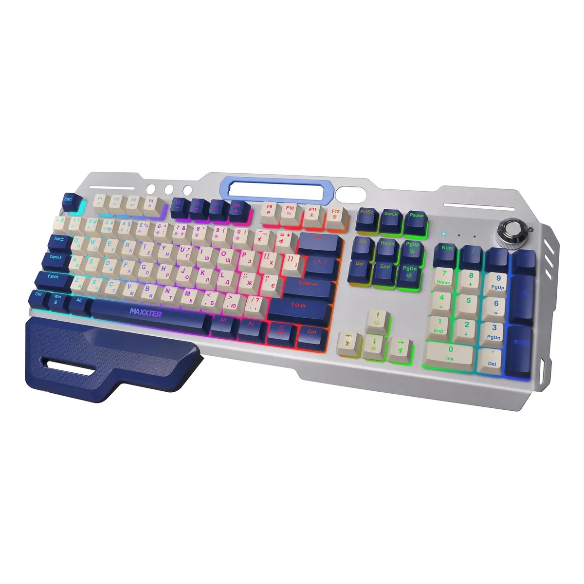 Клавiатура Maxxter KBG-RGB-01-UA - зображення 1
