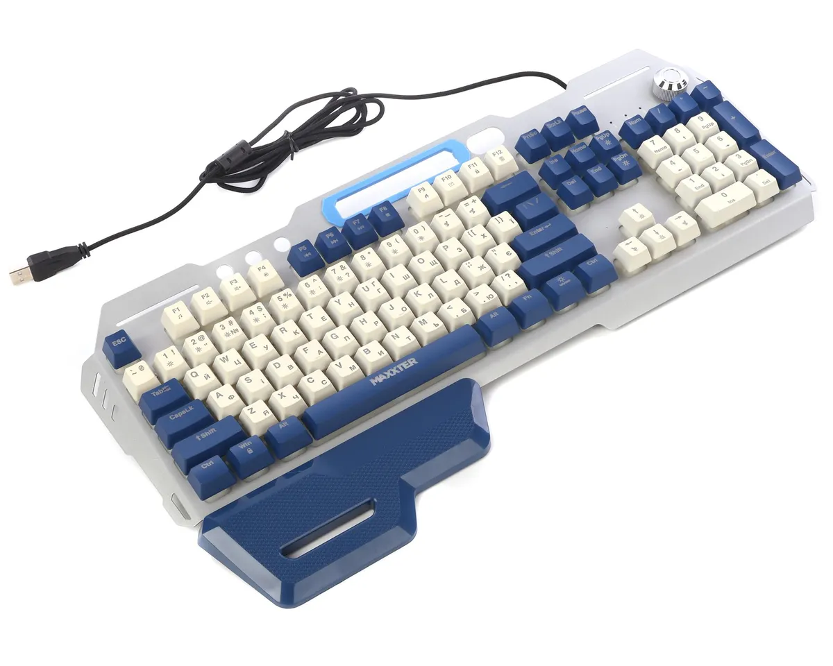 Клавiатура Maxxter KBG-RGB-01-UA - мініатюра 5