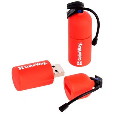 Флеш накопичувач USB 32Gb ColorWay "Fire Extinguisher", Red, USB 3.0 (CW-USBFE32) - мініатюра 6