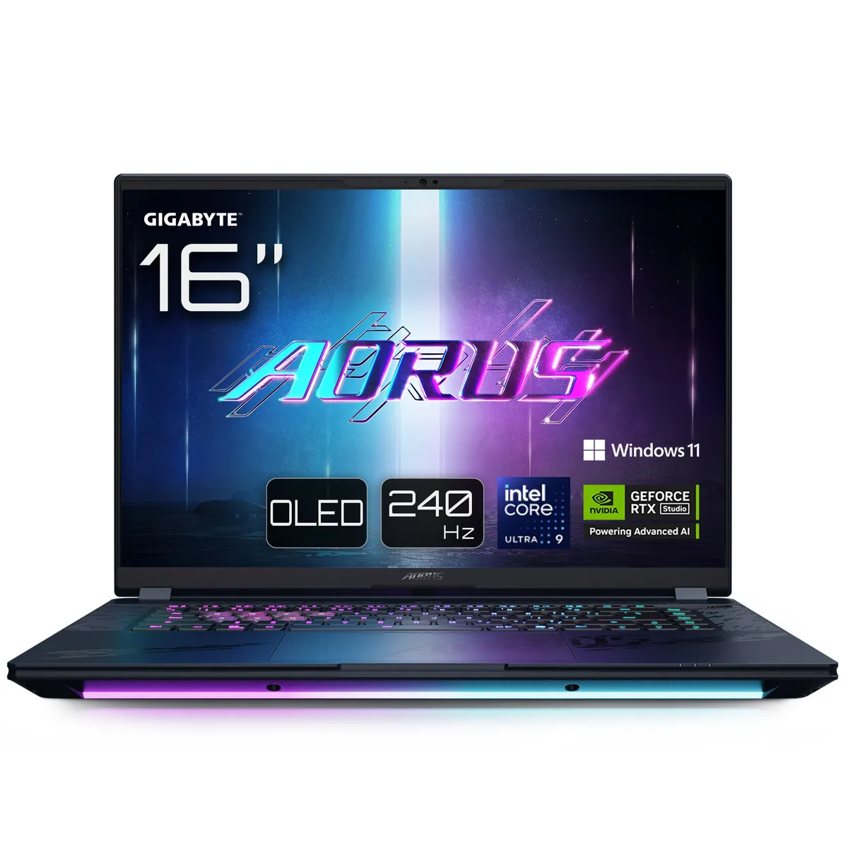 Ноутбук Gigabyte Aorus Master 16 BYH (BYHC5UAE65S) Dark Tide - зображення 1