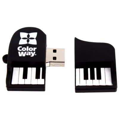 Флеш накопичувач USB 32Gb ColorWay "Piano", Black, USB 3.0 (CW-USBPO32) - мініатюра 6