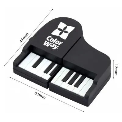 Флеш накопичувач USB 32Gb ColorWay "Piano", Black, USB 3.0 (CW-USBPO32) - мініатюра 8