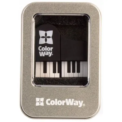 Флеш накопичувач USB 32Gb ColorWay "Piano", Black, USB 3.0 (CW-USBPO32) - мініатюра 9
