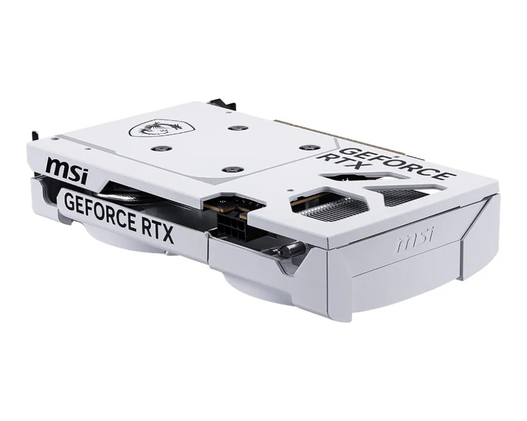 Відеокарта GF RTX 5060 8GB GDDR7 Ventus 2X OC White MSI (GeForce RTX 5060 8G VENTUS 2X OC WHITE) - мініатюра 2