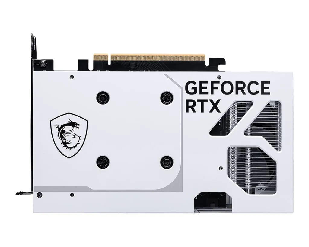 Відеокарта GF RTX 5060 8GB GDDR7 Ventus 2X OC White MSI (GeForce RTX 5060 8G VENTUS 2X OC WHITE) - мініатюра 3