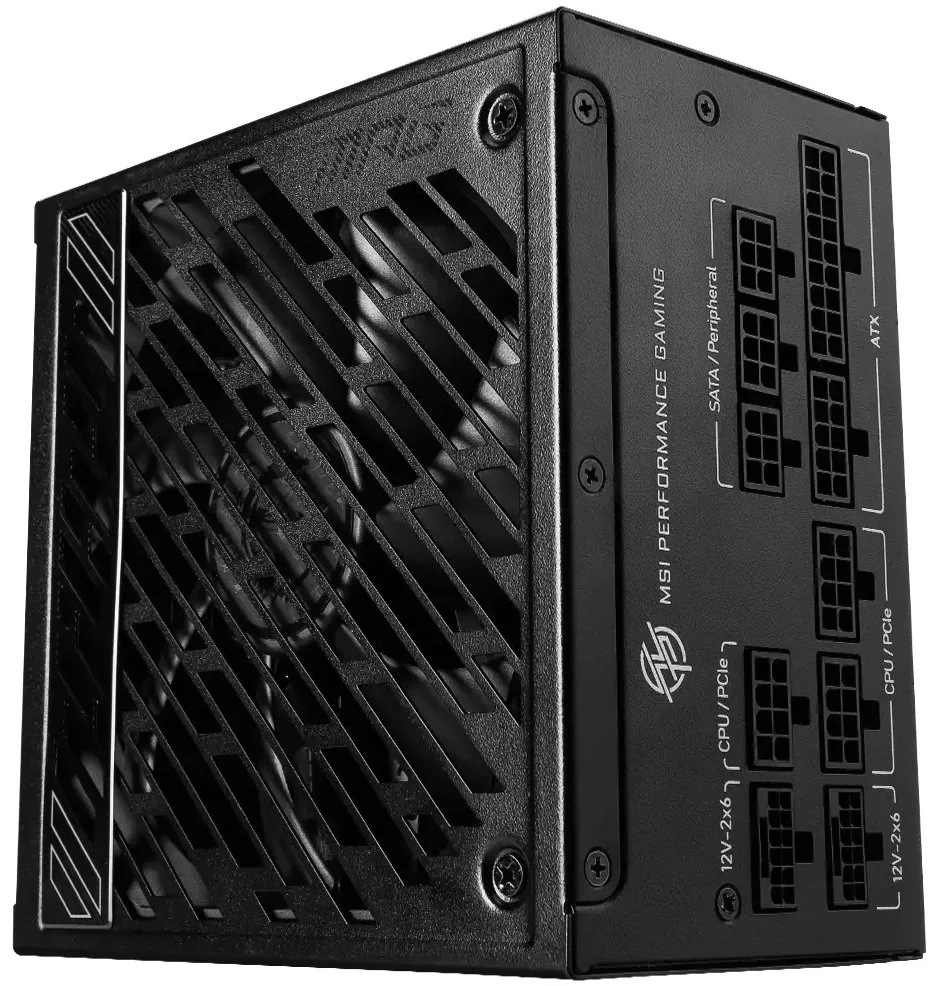 Блок живлення MSI MPG A850GS PCIE5 850W - мініатюра 3