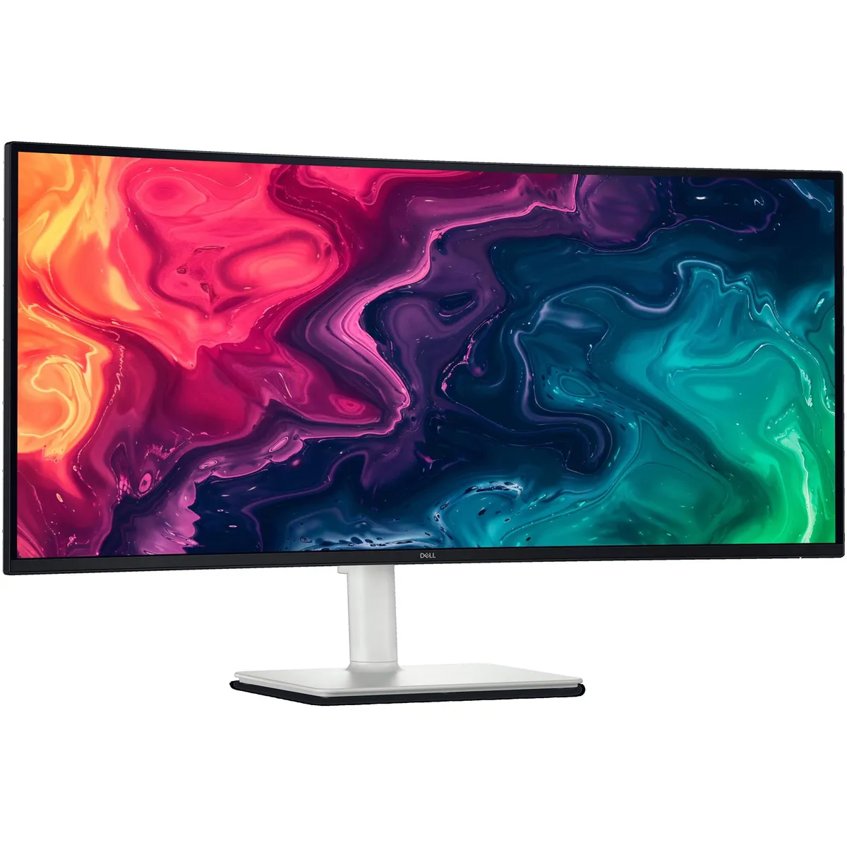 Монiтор Dell 34" S3425DW (210-BQWR) VA White 120Hz Curved - мініатюра 2