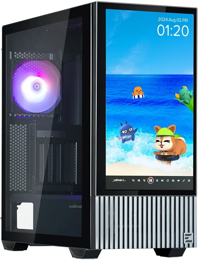 Корпус Zalman Z10 DS Black без БЖ - мініатюра 4