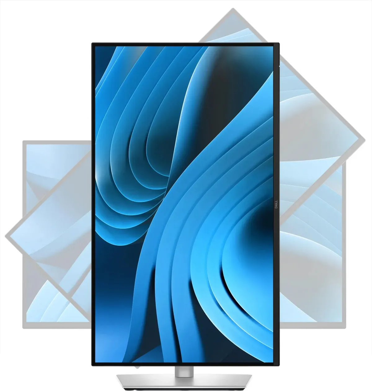 Монiтор Dell 27" P2725QE (210-BRDS) IPS Gray 100Hz - мініатюра 4