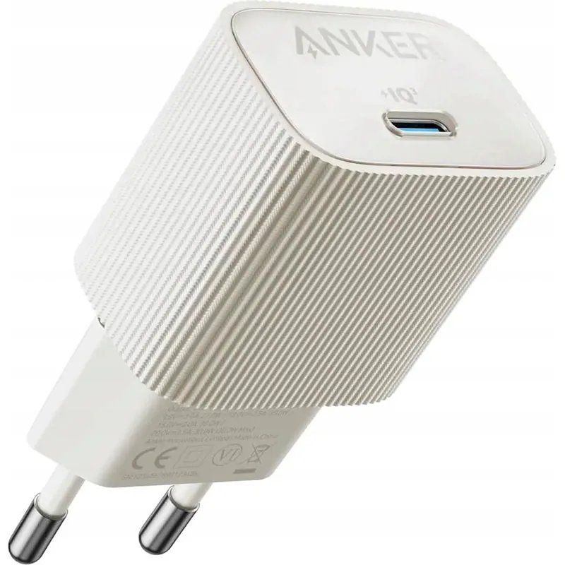 Мережевий зарядний пристрій Anker PowerPort 511 Nano IV White, 30 W USB Type-C (A2337G21) - мініатюра 3