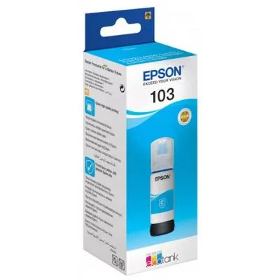 Контейнер з чорнилом Epson 103 Cyan (C13T00S24A) - мініатюра 2