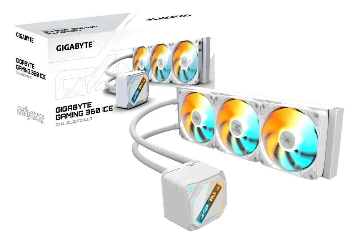Система водяного охолодження Gigabyte Gaming 360 Ice - мініатюра 5