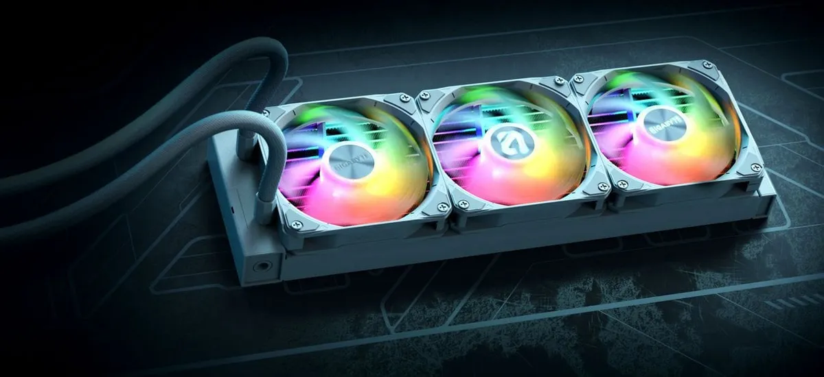 Система водяного охолодження Gigabyte Gaming 360 Ice - мініатюра 8
