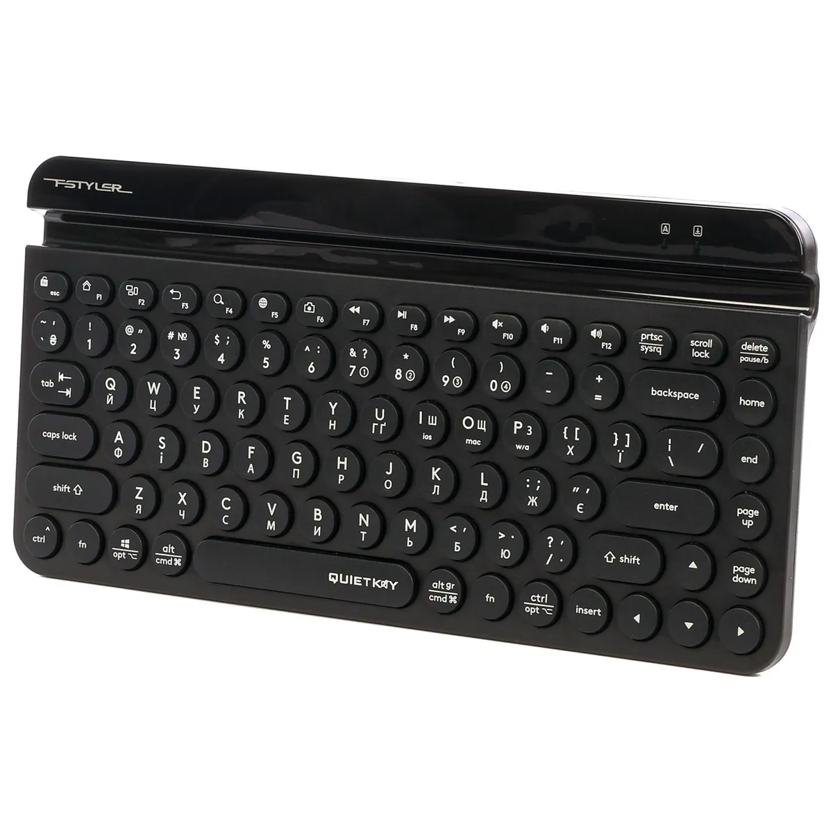 Клавіатура бездротова A4Tech FBK30 Black - мініатюра 3