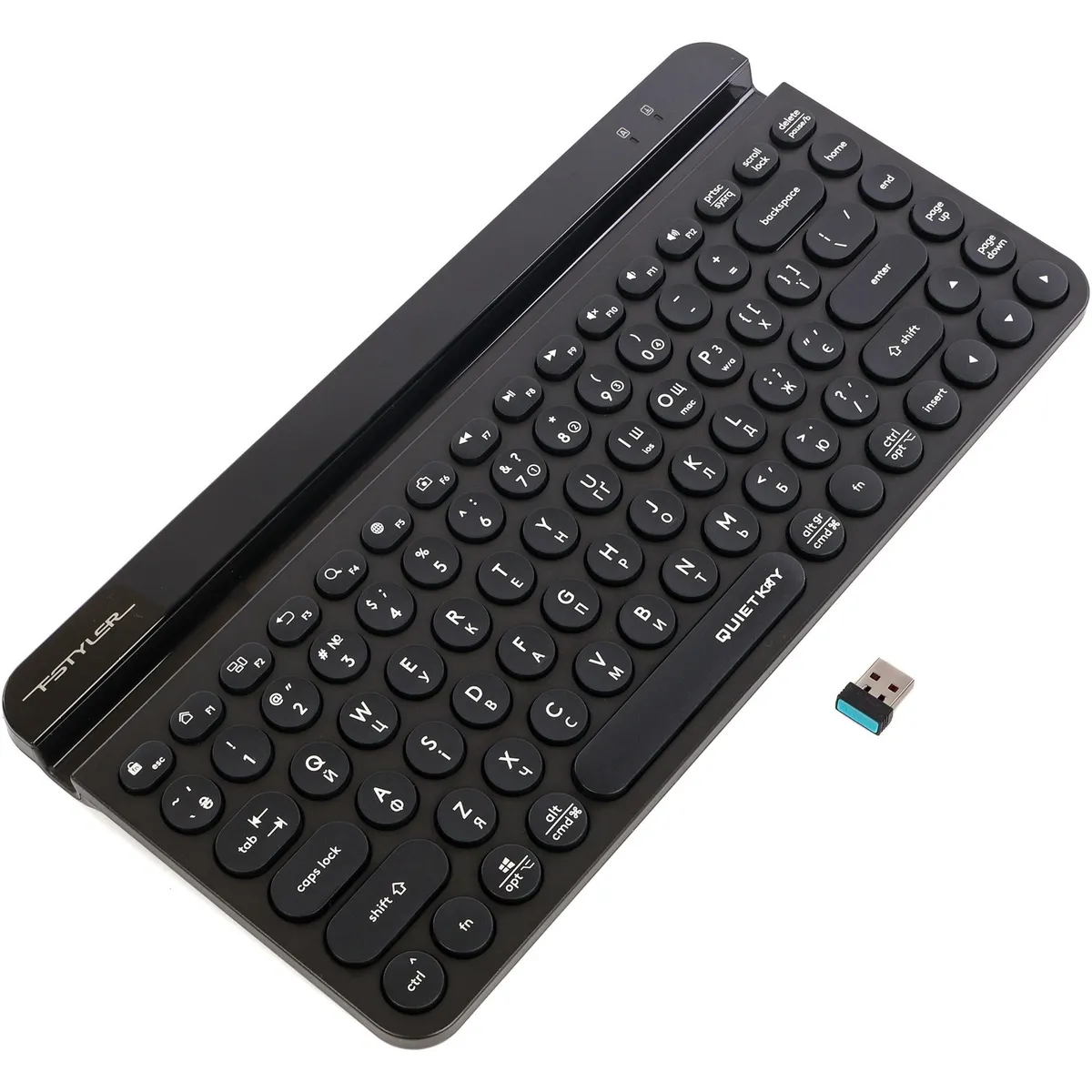 Клавіатура бездротова A4Tech FBK30 Black - мініатюра 4