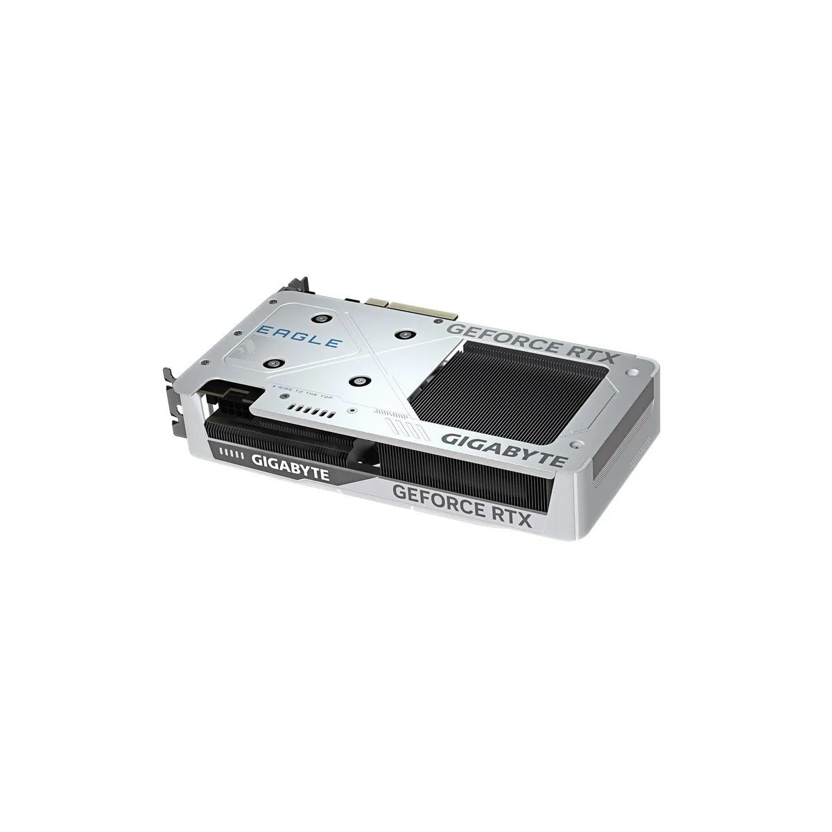 Відеокарта GF RTX 5060 Ti 16GB GDDR7 Eagle OC Ice Gigabyte (GV-N506TEAGLEOC ICE-16GD) - мініатюра 9