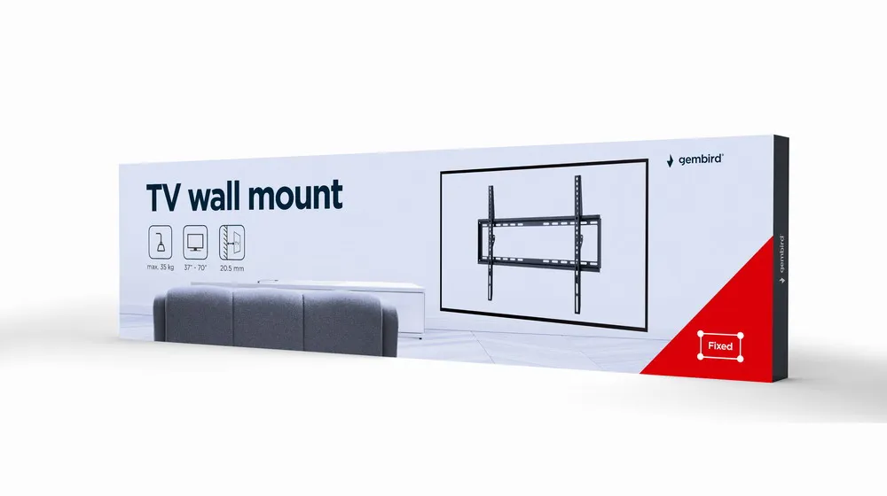 Кронштейн Gembird WM-70F-03 (VESA600х400) - мініатюра 5