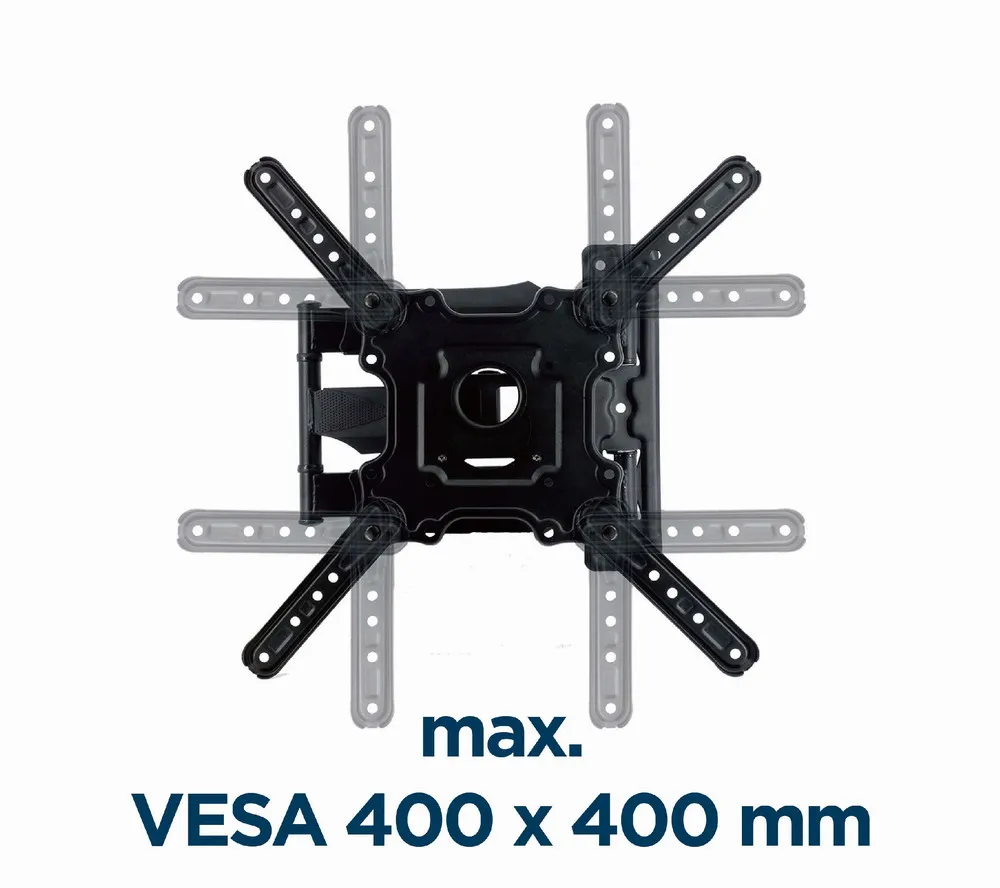 Кронштейн Gembird WM-55ST-01 (VESA400х400) - мініатюра 6